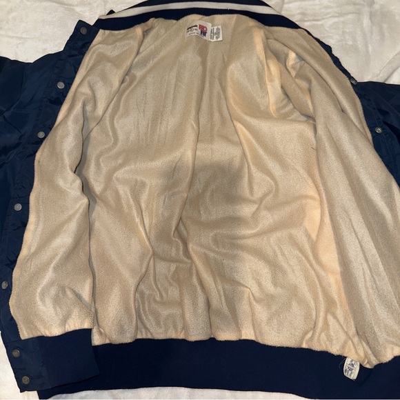 Vintage King Louie Men's Navy Blue Bomber Jacket - Picture 6 of 7
